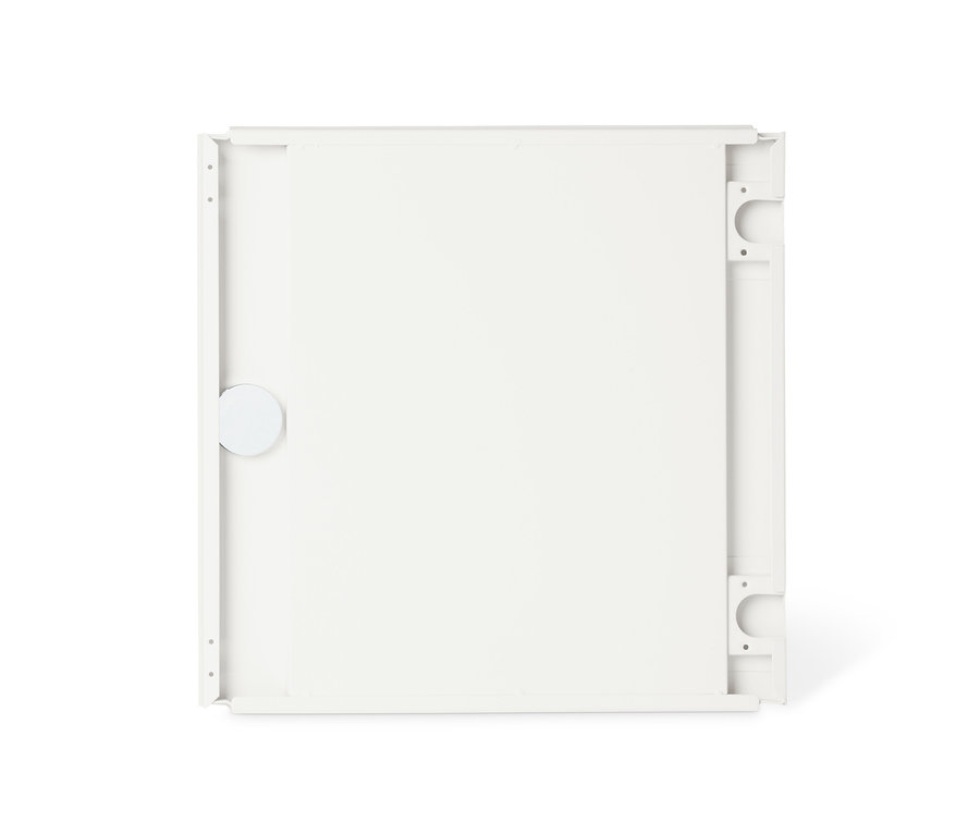 Biela doplnková súprava kovových dvierok »CN3«.