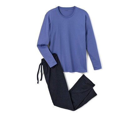 Pyžamo, modré/tmavomodré