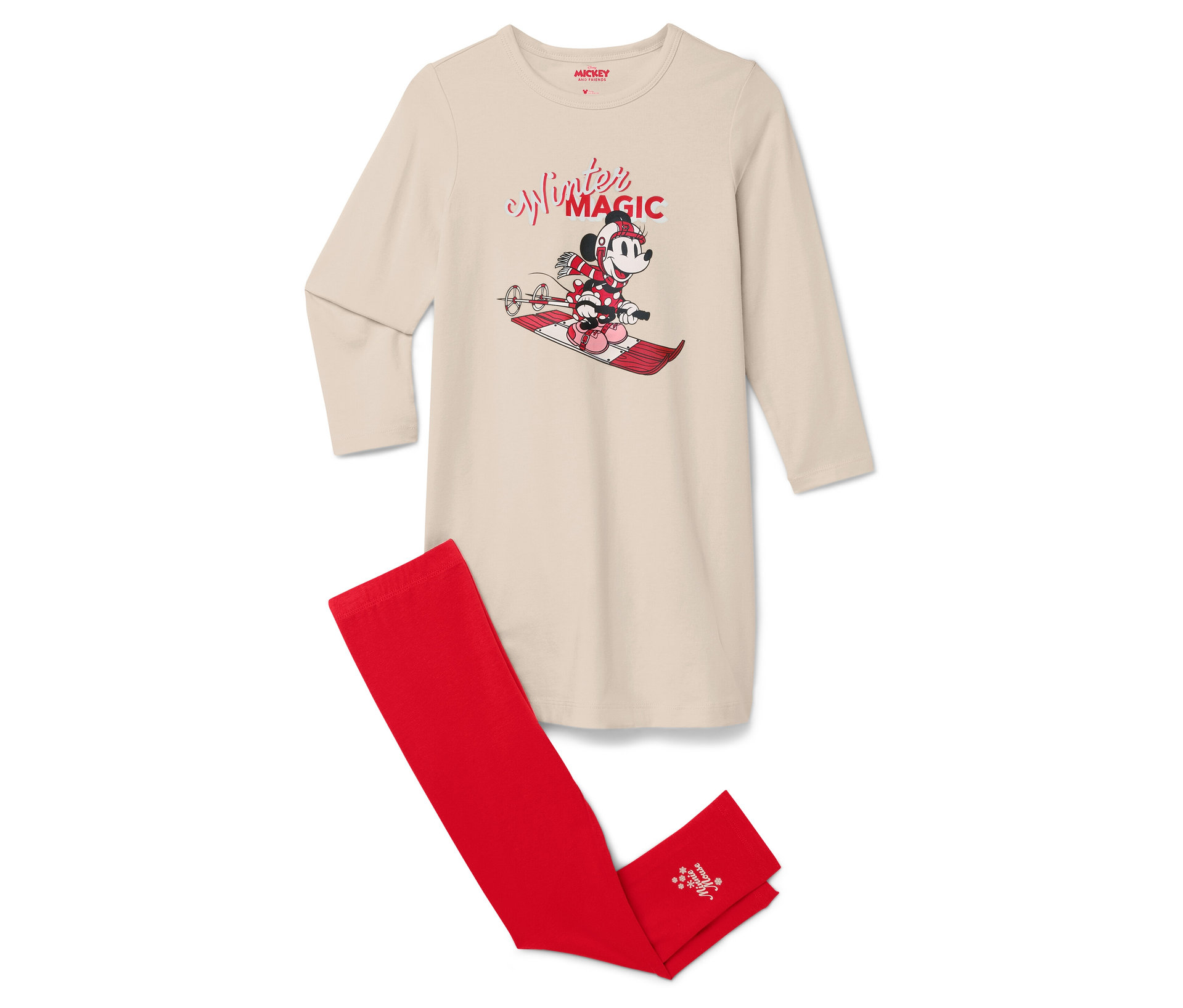 E-shop Detská nočná košeľa s legínsami "Mickey and Friends"