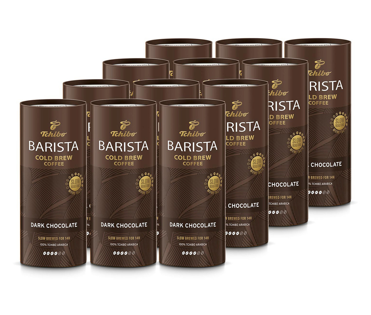 Rad balení Tchibo Barista Cold Brew Horká čokoláda, 12 ks.