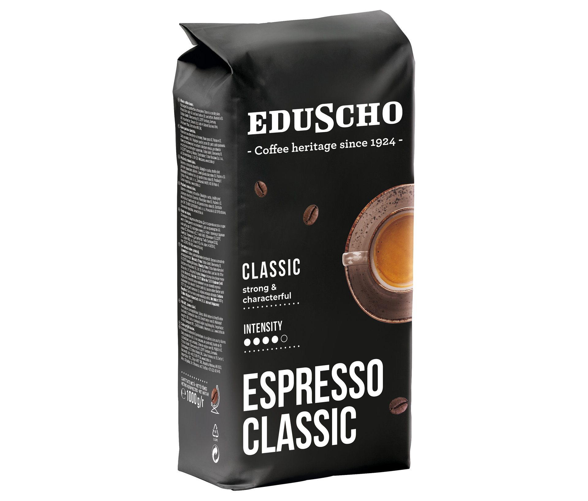Eduscho Espresso Classic 1000g WB - Intenzita: 4/5