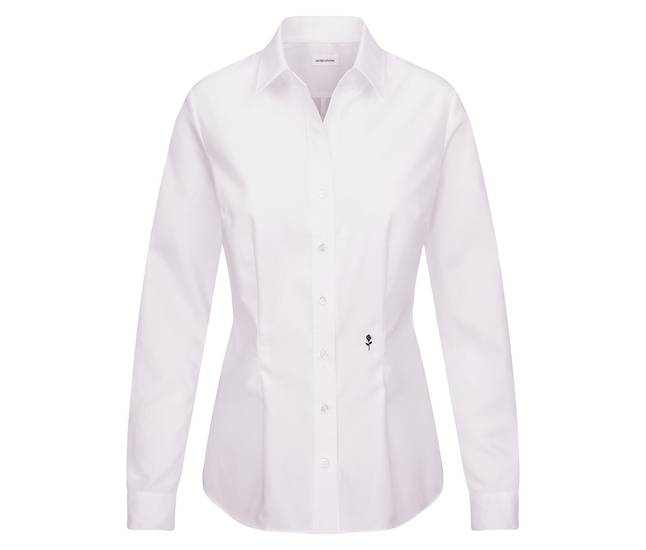 Biela blúzka Seidensticker Slim Fit non iron