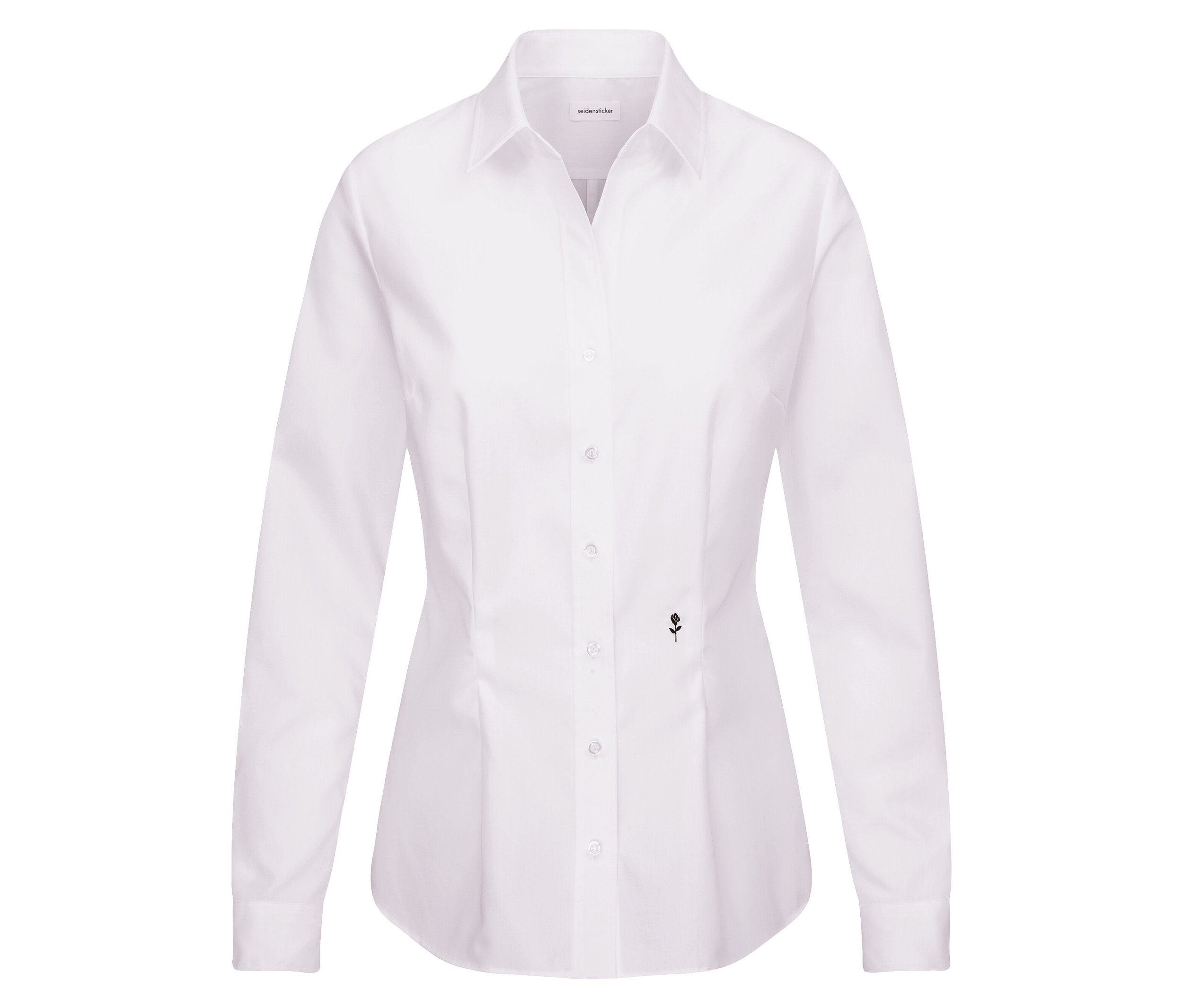 E-shop Blúzka Seidensticker Slim Fit non iron, biela