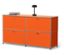 Kovový regál »CN3« s výklopnými priehradkami, oranžová - /img/gwwnzs3o/64/image.jpeg