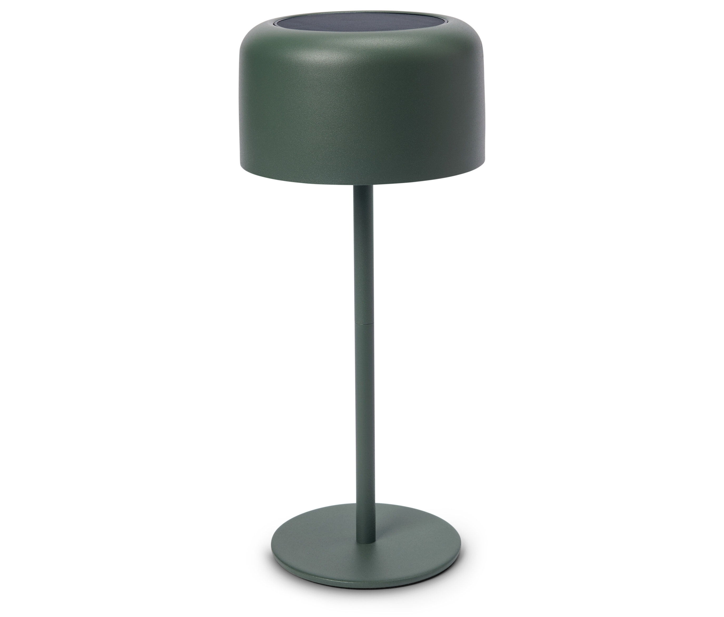 E-shop Solárna akumulátorová stolová lampa, džungľová zelená