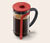 Kanvica french press 800 ml, červená