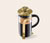 Kanvica french press 300 ml, zlatá
