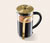 Kanvica french press 800 ml, zlatá