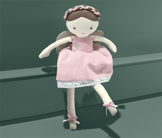 Látková bábika »Baletka«