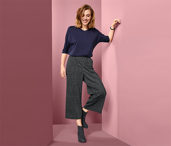 Nohavice culottes