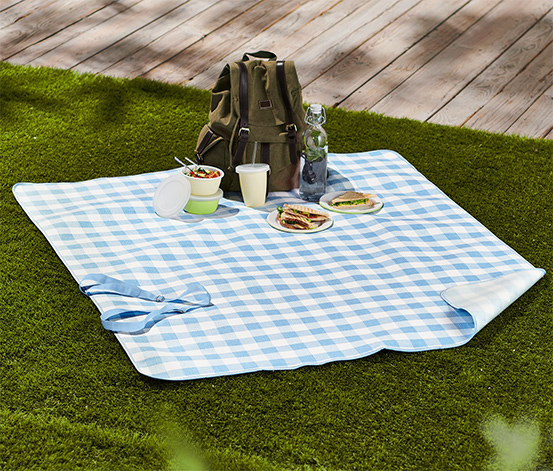 Kockovaná deka na piknik, malá
