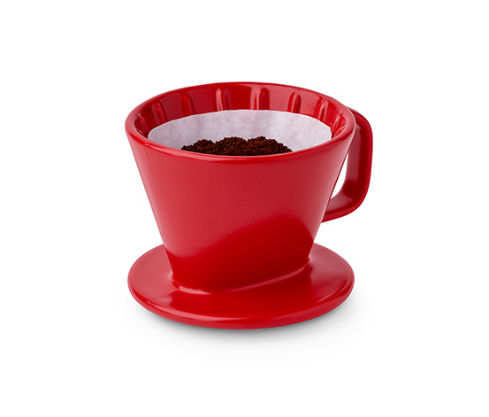 Kávový filter veľ. 101, červený