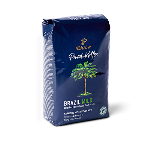 Privat Kaffee Brazil Mild – zrnková káva