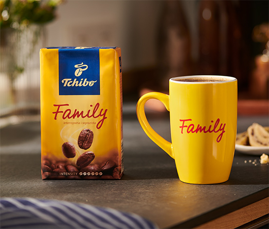 Tchibo Family - pražená mletá káva