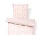 Prémiová bavlnená posteľná bielizeň, štandardná veľkosť, ružová