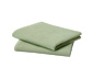 Prémiové uteráky z piké s vafľovou štruktúrou, 2 ks, zelené