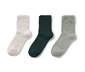 Ponožky z rebrovanej pleteniny, 3 páry