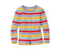 Pletený sveter, prúžky v jesenných farbách