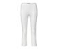 Sedemosminové elastické nohavice, biele