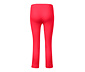Sedemosminové elastické nohavice, červené