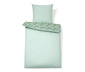 Prémiová bavlnená posteľná bielizeň, štandardná veľkosť, šalviovozelená