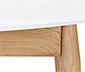 Rozkladací jedálenský stôl, cca 146/190 x 80 cm