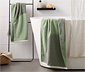Žakárové uteráky, 2 ks, zelené