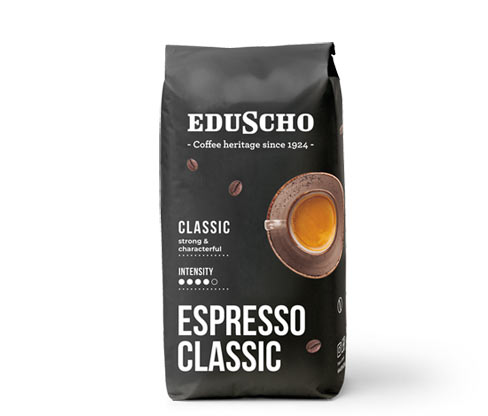 Eduscho Espresso Classic - 1 kg zrnkovej kávy