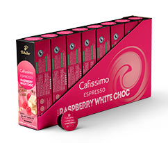 Flavoured Espresso – Raspberry White Choc – 80 kapsúl
