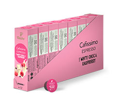 Cafissimo Flavoured Espresso - White Choc & Raspberry - 80 kapsúl