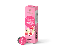 Cafissimo Flavoured Espresso - White Choc & Raspberry - 10 kapsúl