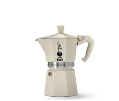 Kávovar Bialetti Moka Express 190 ml, krémový
