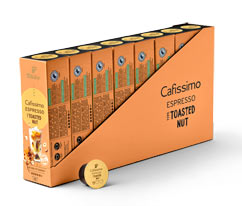 Cafissimo Flavoured Espresso – Toasted Nut – 80 kapsúl