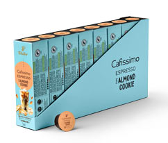 Cafissimo Flavoured Espresso – Almond Cookie – 80 kapsúl