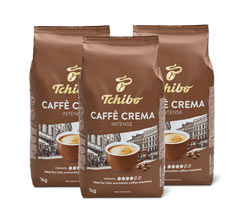 Caffè Crema Intense – 3 x 1 kg zrnkovej kávy