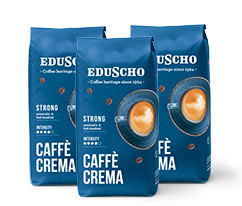 Eduscho Caffè Crema Strong - 3 kg zrnkovej kávy