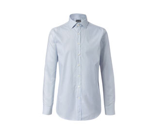 Košeľa s golierom typu kent, Slim Fit