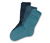 Ponožky, 3 páry, zelené a modré