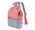 Bezpečnostný ruksak, ružovo-sivý