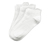 Profesionálne bežecké ponožky, biele