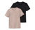 2 T-Shirts mit Merinowolle