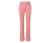 Bootcut džínsky – strih »Lou«, koralové