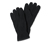 Flísové rukavice, čierne