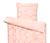 Posteľná bielizeň s bavlnou a vláknom Tencel™, štandardná veľkosť, ružová