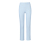 Sedemosminové elastické nohavice, svetlomodro-biele