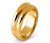 Dvojitý prsteň, pozlátený 23-karátovým zlatom