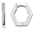 Kreoly Hexagón, striebro s rýdzosťou 925/1000