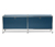 Kovová nízka skrinka »CN3« s  výklopnými priehradkami, modrá