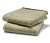 Kvalitné žakárové uteráky, 2 ks, kombinácia pieskovozelenej a machovozelenej