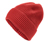 Pletená čiapka beanie, červená